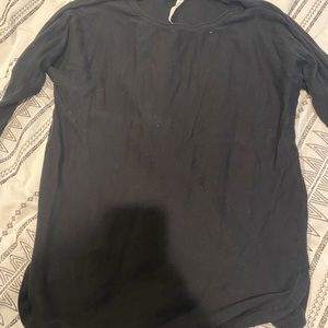 Black lululemon sweater size 10